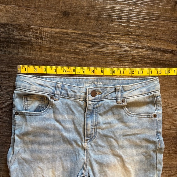 #0068 Wonder Nation Women's Light Blue Skinny Jeans - Picture 5 of 6